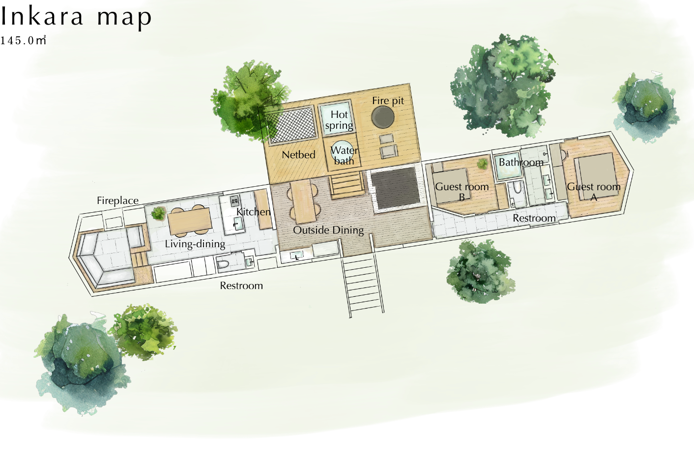 Inkara map 145.0平米